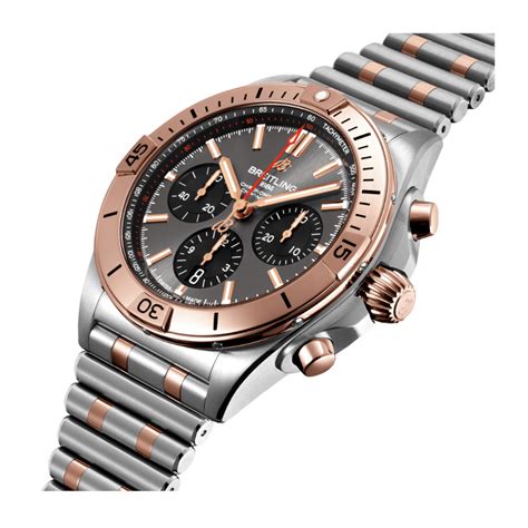 breitling chronomat b01 rose gold